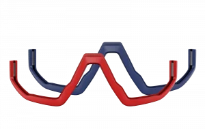 dolne ramki Fusion Matrix Jawbone pack Red Blue